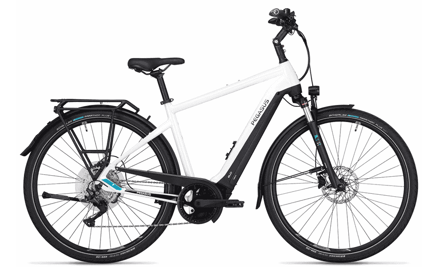 PEGASUS Premio Evo 10 Lite 750 - 28 Zoll 750Wh 10K Diamant - metallic off-white/black matt