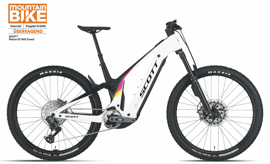 Scott Patron 900 - 29 Zoll 800Wh 12K Fully - cumulus white/carbon black