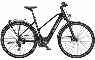 KTM MACINA SPORT SX 20 - 28 Zoll 400Wh 9K Trapez - flaming black (grey+orange)