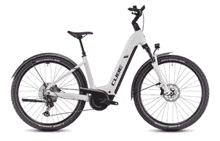 Cube Nuride Hybrid EXC Allroad - 29 Zoll 800Wh 12K Wave - cotton´n´silver