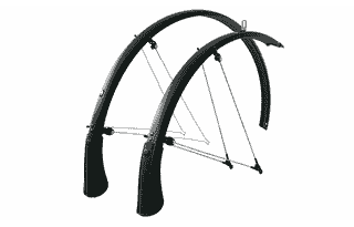 SKS Blümels B45 Schutzblech-Set (28 Zoll) - schwarz-matt