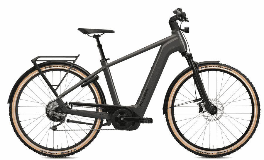 FLYER Gotour 7.12 XC - 28 Zoll 750Wh 10K Diamant - Cold Anthracite