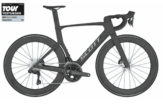 Scott Foil RC 10 black - 28 Zoll 24K Diamant - Carbon Black