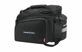 KlickFix Rackpack 2 Plus für Racktime Gepäckträgertasche - schwarz