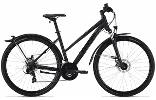 BULLS Wildcross Street - 28 Zoll 21K Trapez - black matt