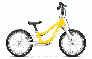 Woom GO 1+  - 14 Zoll Laufrad - vibrant yellow