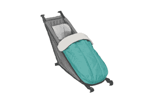 Croozer Winter-Set - für Babysitz (2018) - artic green