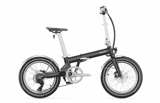 Eovolt Afternoon Vintage - 20 Zoll 380Wh 7K Faltrad - Black Satin