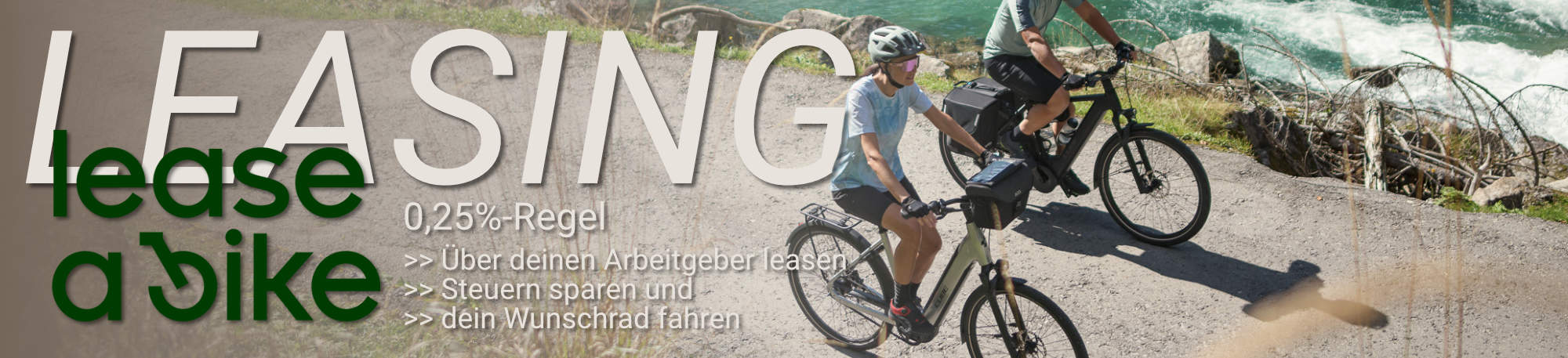Lease a Bike Banner